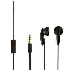 Originální stereo headset Huawei, 3,5 mm jack, černý, bulk