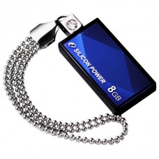 USB flash disk Silicon Power Drive Touch 810, 8GB, USB 2.0, modrý