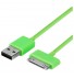 Muvit pro iPHONE - datový a nabijecí kabel pro zařízení Apple, zelený