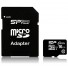 Paměťová karta Silicon Power microSDHC UHS-1, 16GB + adaptér SD
