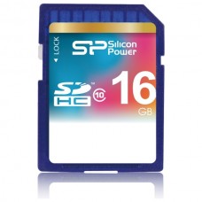 Paměťová karta Silicon Power SDHC Class 10, 16 GB