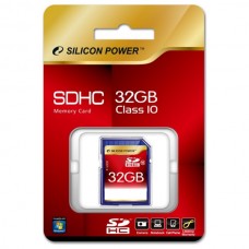 Paměťová karta Silicon Power SDHC Class 10, 32GB