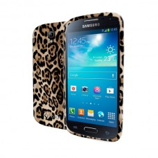 TPU pouzdro CELLY Gelskin Animal pro Samsung Galaxy S4 Mini, hnědé