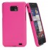Samsung i9100 Galaxy SII - zadní kryt MUVIT iGum, růžový