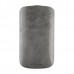 Pouzdro CellularLine TATTO, eco-nabuk, velikost XXL (telefony do 137 x 71 mm), šedé